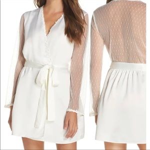 Flora Nikrooz Showstopper Charmeuse Cover-Up Robe